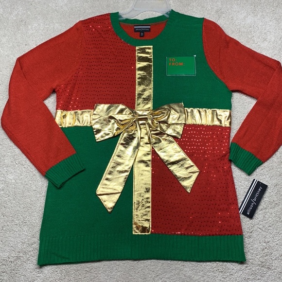 🆕🎁 ⚡️Christmas Present Gift ugly christmas sweater - Picture 2 of 10
